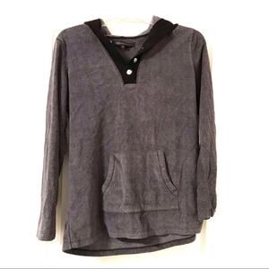 Anne Klein Hooded Sweatshirt Kangaroo pouch